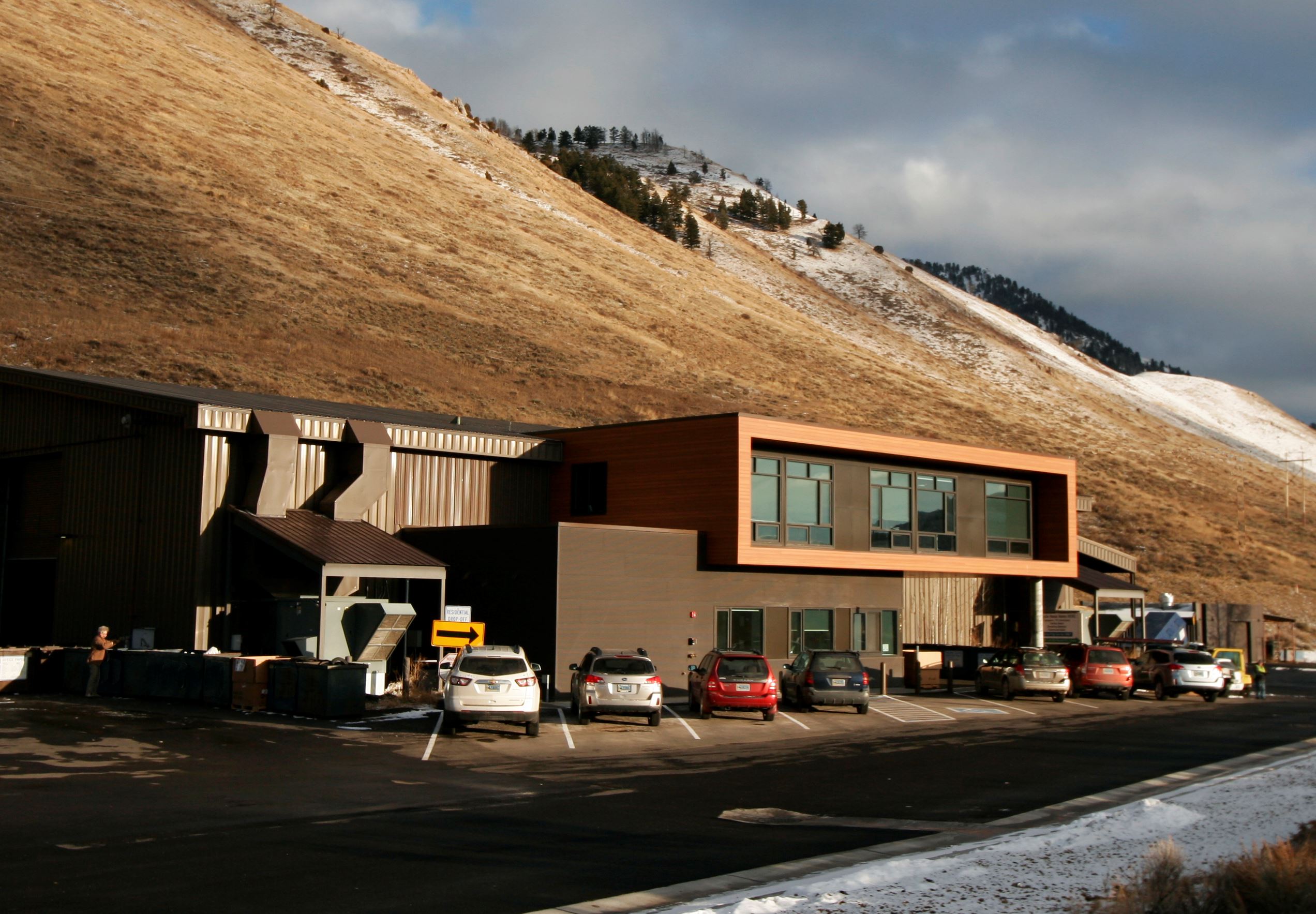 Recycle Center Front