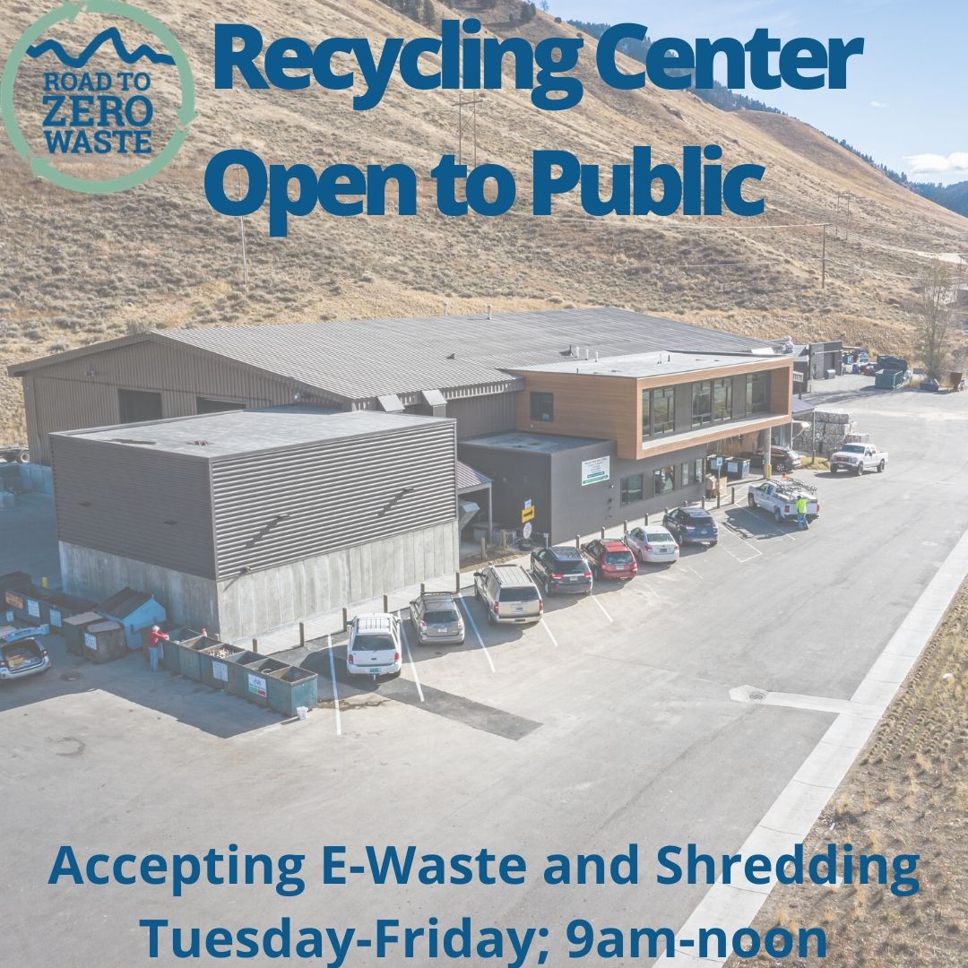 Recycling Center Open to Public